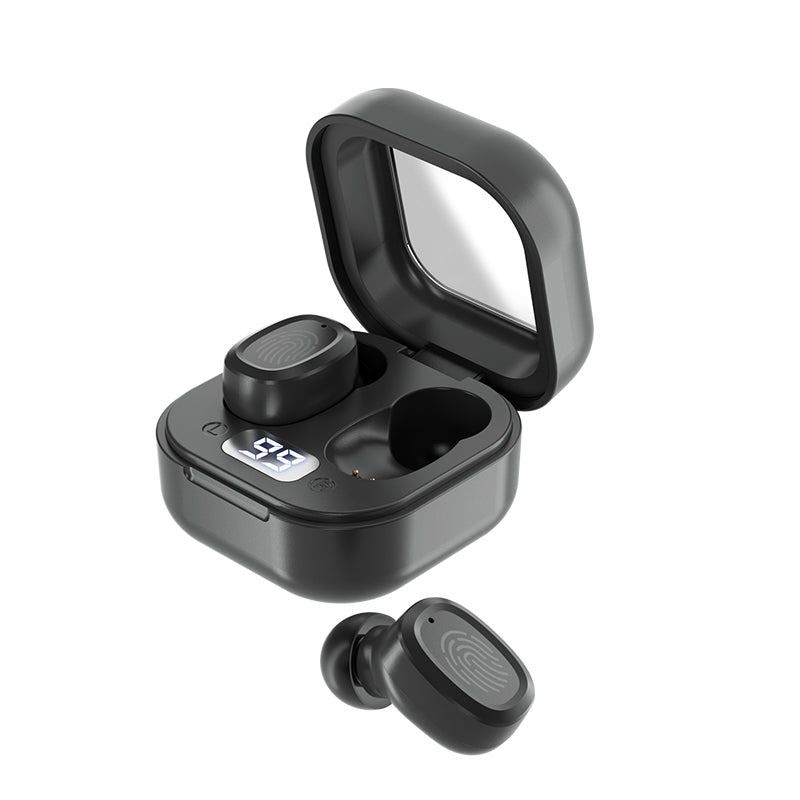 BY18 Digitální displej Bluetooth sluchátka bezdrátová sluchátka s nabíjecím pouzdrem BY18 Digitální displej Bluetooth sluchátka bezdrátová sluchátka s nabíjecím pouzdrem